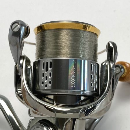  SHIMANO シマノ 18 ステラ C3000XG 03805 カスタムハンドルノブ スピニングリール 箱付き