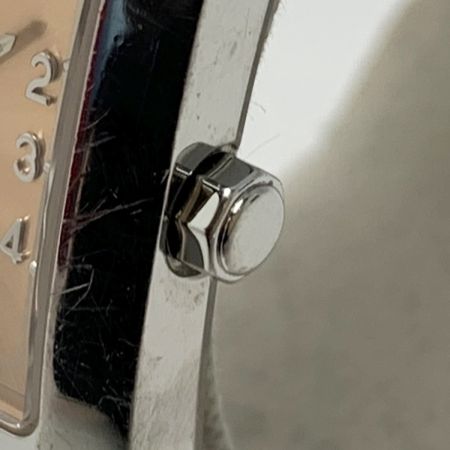  FENDI フェンディ スクエアフェイス ステンレススチール 060-7000L-451 ピンク系 腕時計 クォーツ レディース