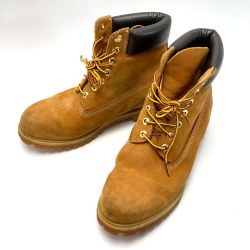 ☆☆ Timberland ティンバーランド 6インチ WP ブーツ 10061 カーキ サイズ 9 1/2 W メンズ Cランク