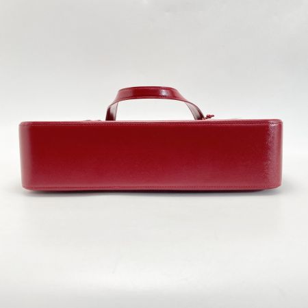  BURBERRY バーバリー ノバチェック ショルダーバッグ KU 022 BI 16 レッド×ベージュ キャンバス/レザー トートバッグ