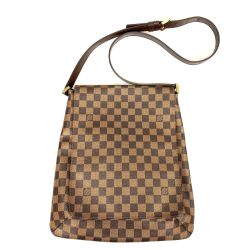 ## LOUIS VUITTON ルイヴィトン ダミエ ミュゼット ショルダーバッグ N51302 ブラウン Cランク