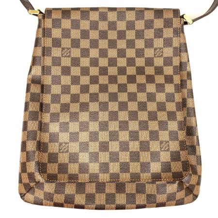  LOUIS VUITTON ルイヴィトン ダミエ ミュゼット ショルダーバッグ N51302 ブラウン