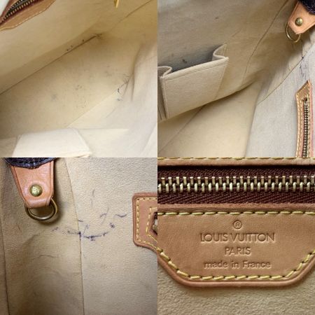  LOUIS VUITTON ルイヴィトン モノグラム ルーピング M51145 ハンドバッグ レディース ゴールド金具