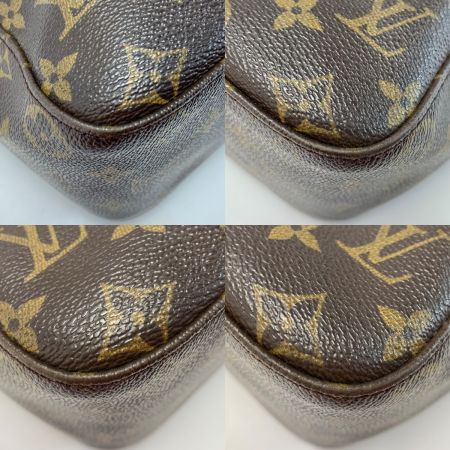  LOUIS VUITTON ルイヴィトン モノグラム ルーピング M51145 ハンドバッグ レディース ゴールド金具