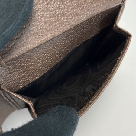  GUCCI グッチ GGスプリーム オフィディア 597609 GGコイン ウォレット 2つ折り財布 シェリーライン