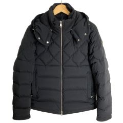  MONCLER モンクレール ダウンジャケット H20911A00220 C0142 ブラック サイズ 1 メンズ Bランク