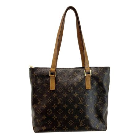  LOUIS VUITTON ルイヴィトン モノグラム・カバピアノ M51148 ブラウン ハンドバック レディース ゴールド金具