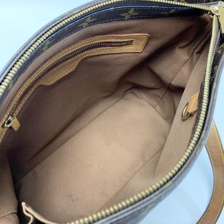  LOUIS VUITTON ルイヴィトン モノグラム・カバピアノ M51148 ブラウン ハンドバック レディース ゴールド金具