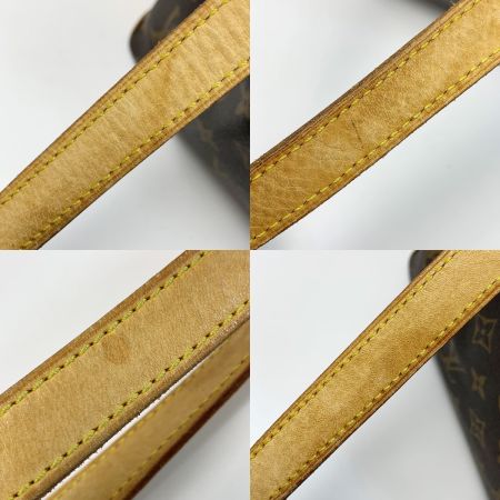  LOUIS VUITTON ルイヴィトン モノグラム・カバピアノ M51148 ブラウン ハンドバック レディース ゴールド金具