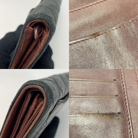  CHANEL シャネル マトラッセ タイムレスクラシック SV金具 A31509 ブラック 2つ折り長財布