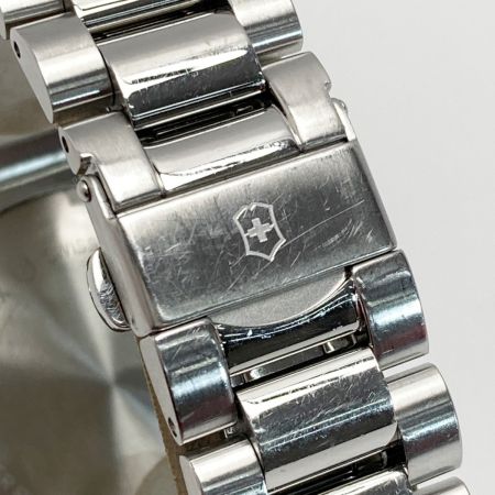  VICTORINOX ビクトリノックス クロノクラッシク 241544 ブラック クォーツ メンズ 腕時計 箱有