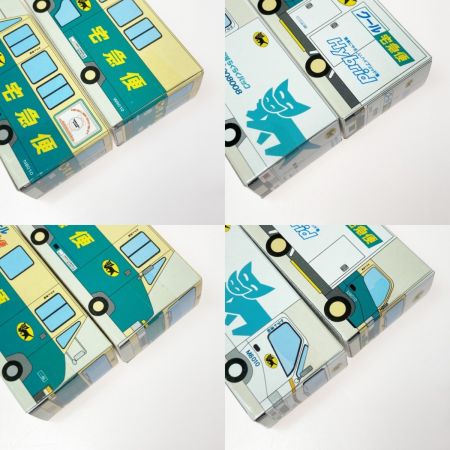   ヤマト運輸 クロネコ ミニカー 5台・ディスプレイケース