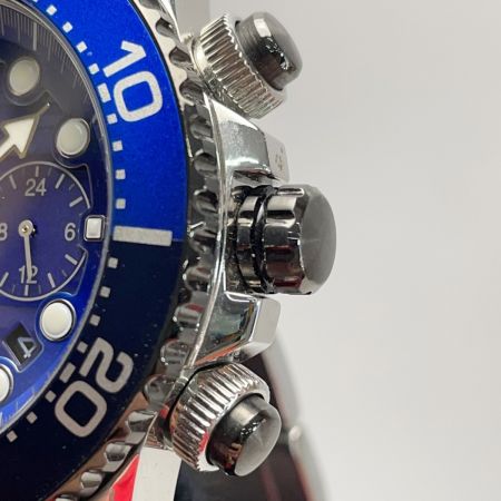  SEIKO セイコー プロスペックス エアダイバーズ200 SSC017 / V175-0AD0 ブル－　 ソーラー メンズ  腕時計 箱・取説有