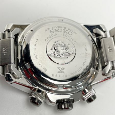  SEIKO セイコー プロスペックス エアダイバーズ200 SSC017 / V175-0AD0 ブル－　 ソーラー メンズ  腕時計 箱・取説有