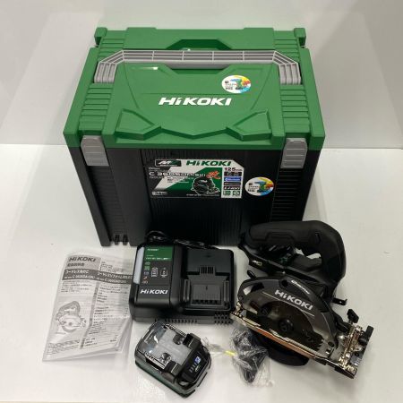  HiKOKI ハイコーキ C3605DA(SK)改 グレー  充電器・充電池1個・ケース・黒鯱刃付