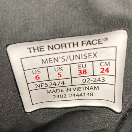  THE NORTH FACE ザノースフェイス ヌプシ ブーティ ウォータープルーフ ニット ショート NF52274 グレー SIZE 24cm 箱付き