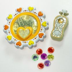 ☆☆  ハートキャッチプリキュア シャイニーパフューム＆タンバリン2点セット  Bランク