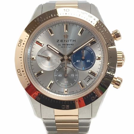  ZENITH ゼニス クロノマスター スポーツK18PG 51.3100.3600/69.M3100 自動巻き メンズ 腕時計 箱有