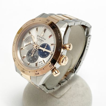  ZENITH ゼニス クロノマスター スポーツK18PG 51.3100.3600/69.M3100 自動巻き メンズ 腕時計 箱有