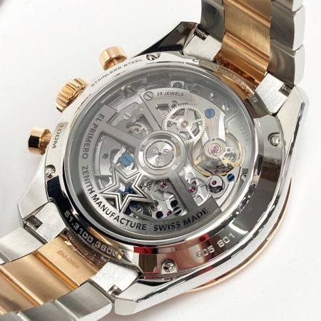  ZENITH ゼニス クロノマスター スポーツK18PG 51.3100.3600/69.M3100 自動巻き メンズ 腕時計 箱有