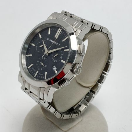  BURBERRY バーバリー ヘリテージ クロノグラフ デイト BU1360 ブラック クォーツ メンズ 腕時計