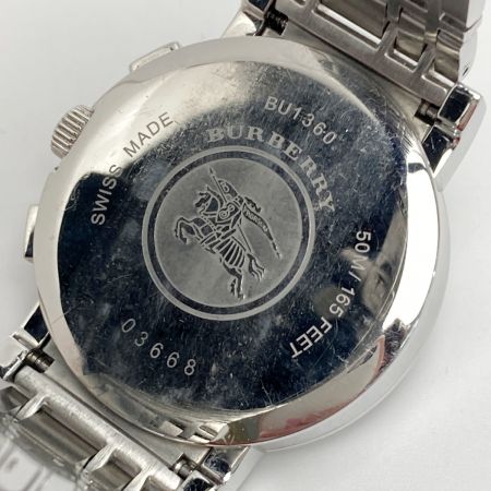  BURBERRY バーバリー ヘリテージ クロノグラフ デイト BU1360 ブラック クォーツ メンズ 腕時計