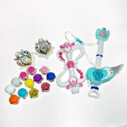 ☆☆  スイートプリキュア ファンタスティックベルティエ＆キュアモジューレ2＆ラブギター＆フェアリートン セット Bランク