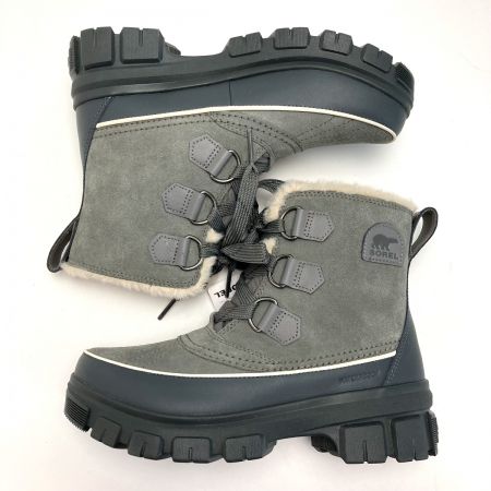  SOREL ソレル ティボリ5 WP ブーツ NL5113-052 ライトグレー SIZE 24.5cm レディース