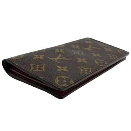  LOUIS VUITTON ルイヴィトン モノグラム ポルトフォイユ・ブラザ M66540 2つ折り財布 ゴールド金具