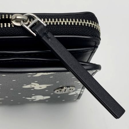  TORY BURCH トリーバーチ  ロビンソン プリント バイフォールドウォレット 166031 ブラック 2つ折り財布