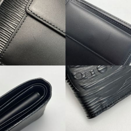  Vivienne Westwood ヴィヴィアン・ウエストウッド フロウ 2つ折り財布 VWK842 ブラック レザー FLOW