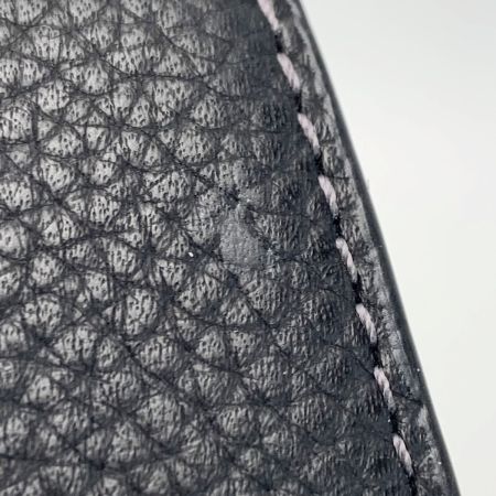  COACH コーチ 3つ折り財布  CM437 ブラック レディース ゴールド金具