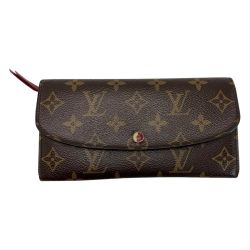 ☆☆ LOUIS VUITTON ルイヴィトン モノグラム ポルトフォイユエミリー M60697 フーシャ 長財布 Cランク