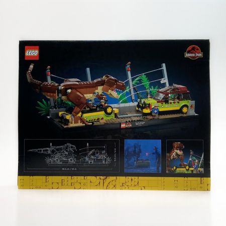  LEGO レゴ ジュラシックワールド T-レックスが大あばれ 76956