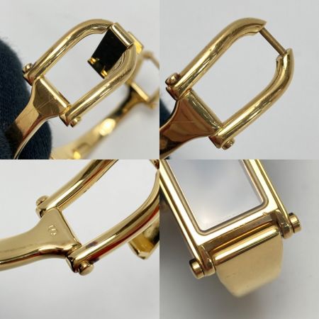  GUCCI グッチ バングルウォッチ 1500L ブラック文字盤 クォーツ レディース 腕時計