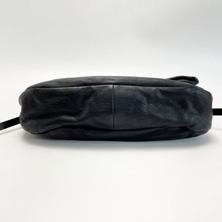  JIMMY CHOO ジミーチュウ バイカーチェーントランプ ブラック ショルダー レディース シルバー金具