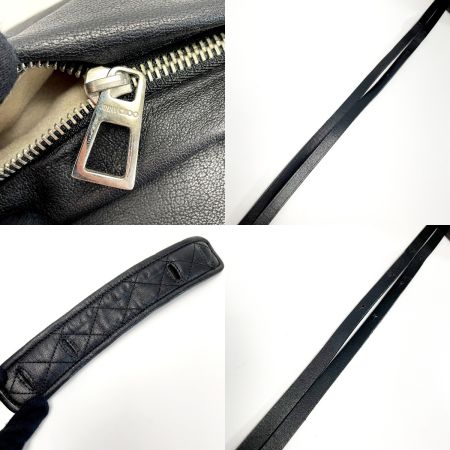  JIMMY CHOO ジミーチュウ バイカーチェーントランプ ブラック ショルダー レディース シルバー金具