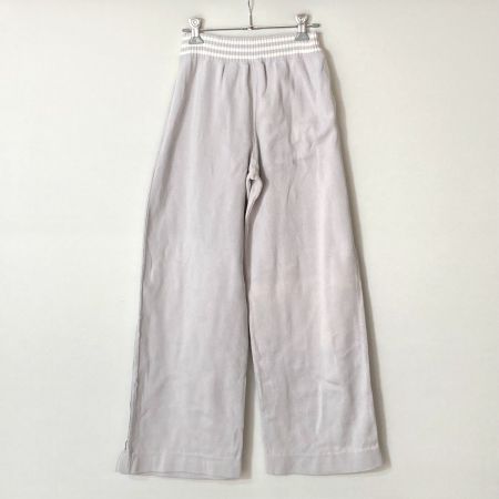  CHANEL シャネル ココマーク ロゴ ライン ショートスリーブ セットアップ P23000V01521 ピンクグレー サイズ 38 レディース