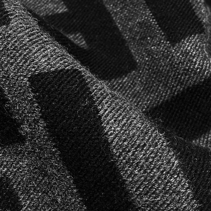 FENDI フェンディ ズッカ柄 ポンチョ TUサイズ FXX636 A3Q1 ブラック