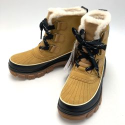 ☆☆ SOREL ソレル ティボリ5 WP ウインター ブーツ NL5113-373 Curry, Black 24cm レディース Aランク