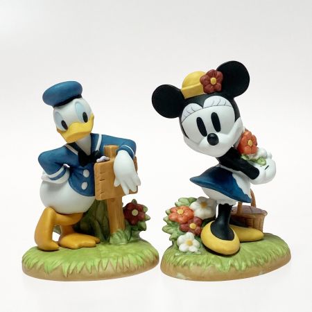   加藤工芸 ディズニー ガーデンセット ミニー＆ドナルド