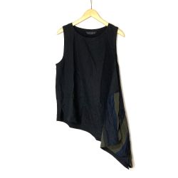 ☆☆ 萌 MOYURU ロングベスト サイズ M～L レディース RN115468 ブラック Bランク