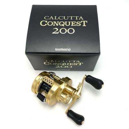  SHIMANO シマノ 14 カルカッタコンクエスト 200 03204 ベイトリール 箱付き