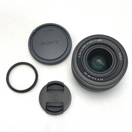  SONY ソニー FE 28-60mm F4-5.6 SEL2860 ズームレンズ