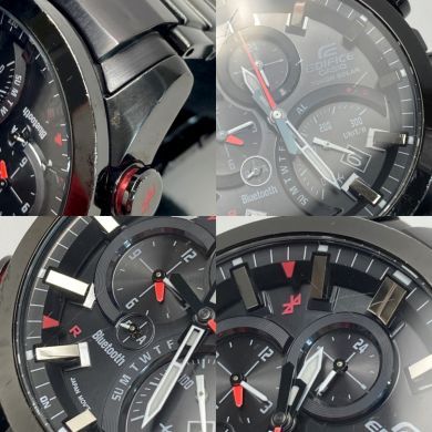 CASIO カシオ エディフィス タイムトラベラー EQB-500DC-1AJF ブラック 
