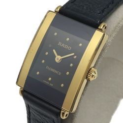 ☆☆ RADO ラドー フローレンス 153.3606.2N ブラック クォーツ レディース 腕時計 FLORENCE Cランク