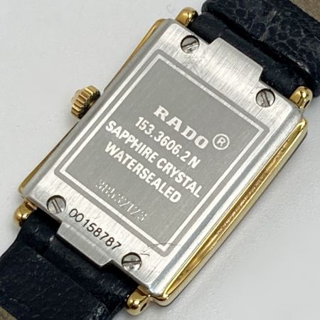  RADO ラドー フローレンス 153.3606.2N ブラック クォーツ レディース 腕時計 FLORENCE