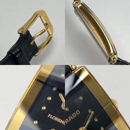  RADO ラドー フローレンス 153.3606.2N ブラック クォーツ レディース 腕時計 FLORENCE