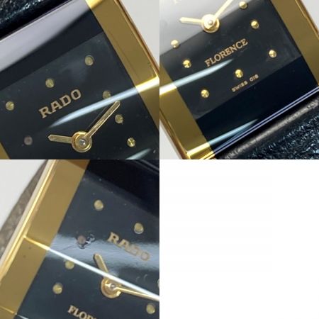 RADO ラドー フローレンス 153.3606.2N ブラック クォーツ レディース 腕時計 FLORENCE