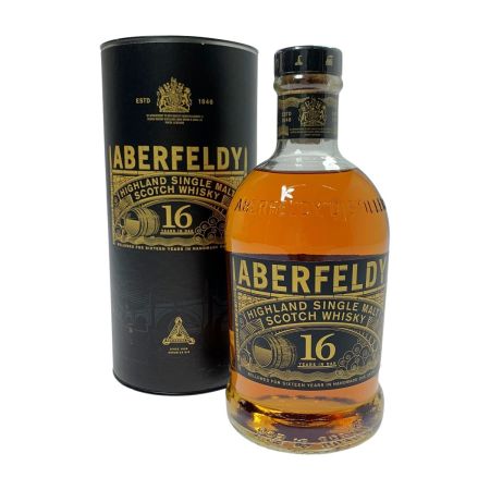  ABERFELDY 16年 ハイランド シングル モルト スコッチ 700ml 40度 ウイスキー 古酒 箱有  未開栓